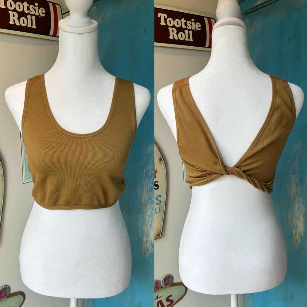 OFFLINE By Aerie Recharge Twist Back Bra Top